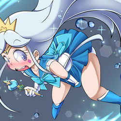 This is a pixiv picture whose title is ムーンプリズムパワー！.