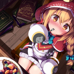 This is a pixiv picture whose title is 錬金ちゃん。(Skeb).