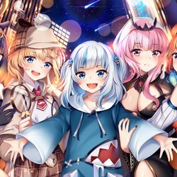 This is a pixiv picture whose title is HololiveEN.