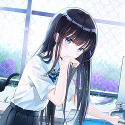 This is a pixiv picture whose title is 夏.