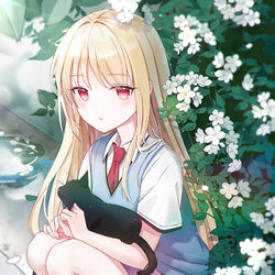 This is a pixiv picture whose title is 椎名ましろ.