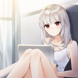 This is a pixiv picture whose title is 💻.