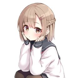 This is a pixiv picture whose title is むにー.
