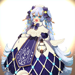 This is a pixiv picture whose title is SNOW MIKU.