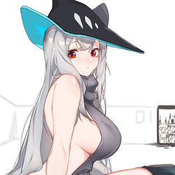 This is a pixiv picture whose title is Skadi        5/12/2020.