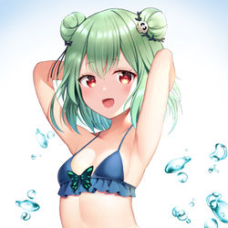 This is a pixiv picture whose title is 水着るしあちゃん.