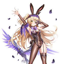 This is a pixiv picture whose title is 【バニーガール】フィッシュル.