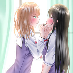 This is a pixiv picture whose title is リップ.