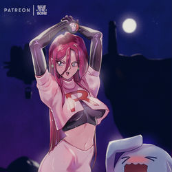 This is a pixiv picture whose title is [ILLUST] Team Rocket Jessie.