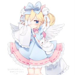 This is a pixiv picture whose title is skeb.