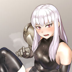 This is a pixiv picture whose title is 脱ぎアーマーリシテア.