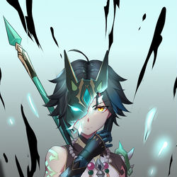 This is a pixiv picture whose title is 靖妖傩舞.