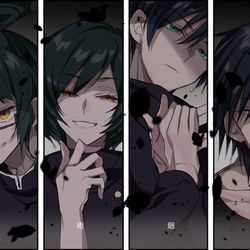 This is a pixiv picture whose title is 禪院家.