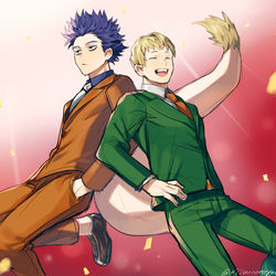 This is a pixiv picture whose title is 尾白くん.