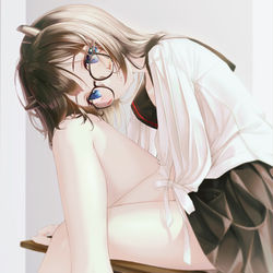 This is a pixiv picture whose title is past📷.