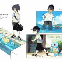 This is a pixiv picture whose title is ポケモンまみれ.