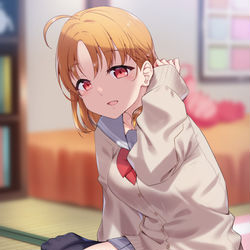 This is a pixiv picture whose title is カーディガン.