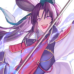 This is a pixiv picture whose title is 紫炎.