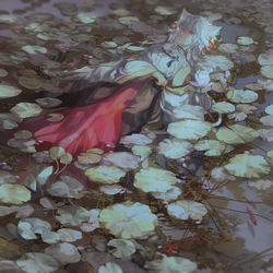 This is a pixiv picture whose title is 序词.