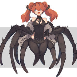 This is a pixiv picture whose title is オニグモ.