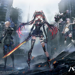 This is a pixiv picture whose title is パニシング:グレイレイヴン.