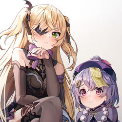 This is a pixiv picture whose title is 原神.