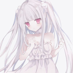 This is a pixiv picture whose title is 🎀オリジナル🎀.
