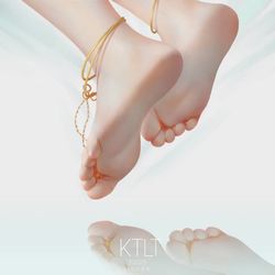 This is a pixiv picture whose title is 一对小脚丫.