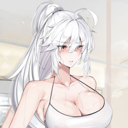This is a pixiv picture whose title is ダイエット運動したオルタちゃん.