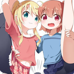 This is a pixiv picture whose title is わたてんI字バランス部.