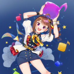This is a pixiv picture whose title is ポプマスに奈緒ちゃん出演させてください。.