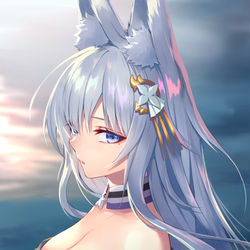 This is a pixiv picture whose title is 信濃.