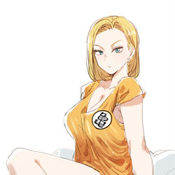 This is a pixiv picture whose title is 18号.