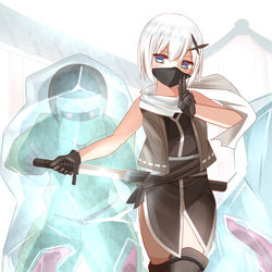 This is a pixiv picture whose title is 砕く。.