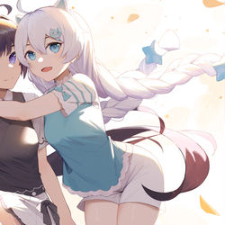 This is a pixiv picture whose title is 琪亚娜的生日贺图.