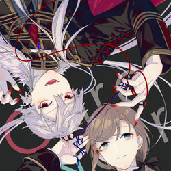 This is a pixiv picture whose title is Unravel Two.