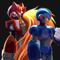 This is a pixiv picture whose title is X & ZERO.