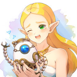 This is a pixiv picture whose title is ゼルダ無双 厄災の黙示録.