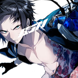 This is a pixiv picture whose title is 和扇.