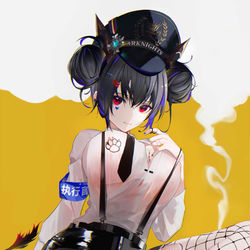 This is a pixiv picture whose title is 执行官   陈.