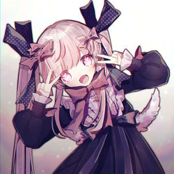 This is a pixiv picture whose title is 私を見て…💕.