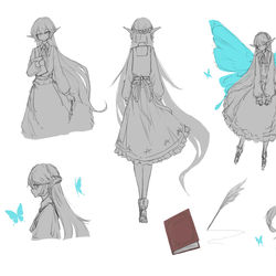 This is a pixiv picture whose title is Skeb.