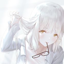 This is a pixiv picture whose title is 起きた？.