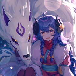 This is a pixiv picture whose title is kindred.