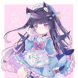 This is a pixiv picture whose title is ひまりちゃん.