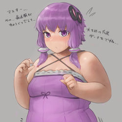 This is a pixiv picture whose title is ぽっちゃりゆかりさん.