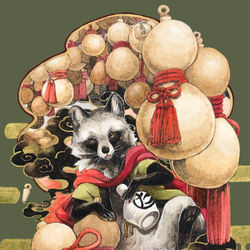 This is a pixiv picture whose title is 瓢箪屋.