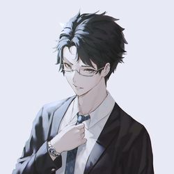 This is a pixiv picture whose title is ⌚.