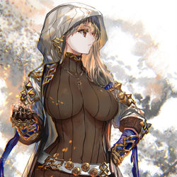 This is a pixiv picture whose title is モンク.