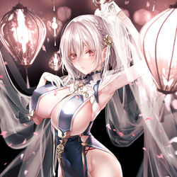 This is a pixiv picture whose title is 春節シリアス.